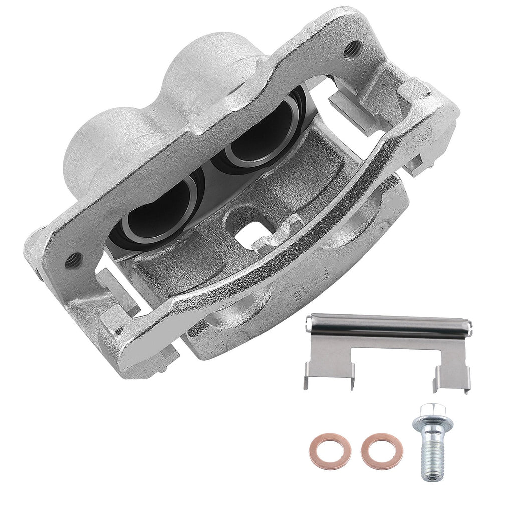 1pc Rear Left Brake Caliper w/ Bracket for GMC Sierra 2500 3500 HD (2019–2023)