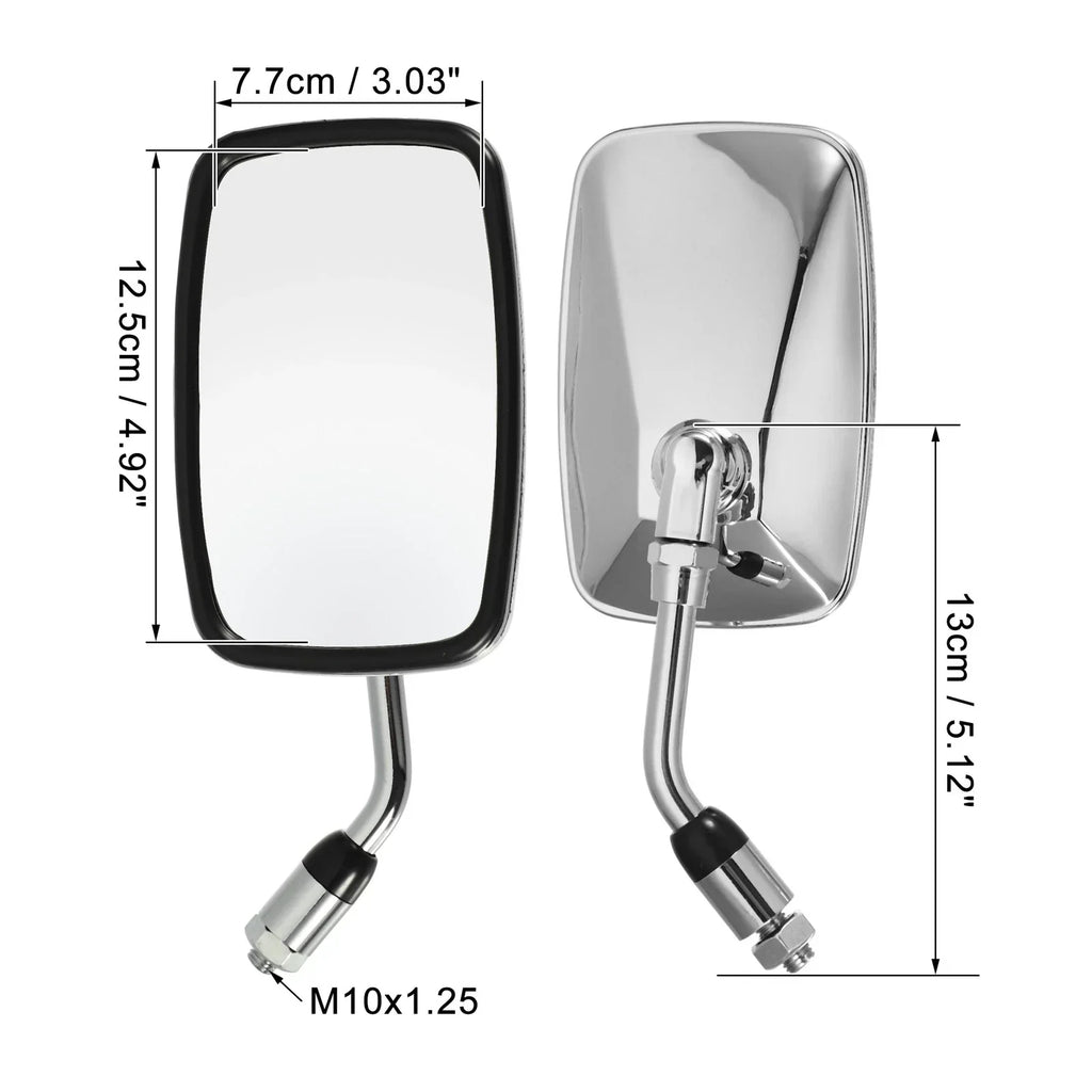 10mm Rearview Side Mirrors for Honda CB400SF (2000-2006) - 1 Pair