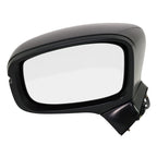 Set of 2 Power Mirrors for Honda Odyssey (2018–2022) Manual Fold Textured Black