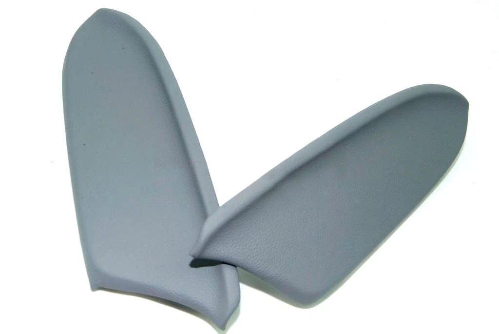 Rear Door Armrest Cover for Honda Accord (2008–2012) Gray Leather Synthetic