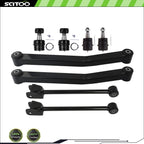 8Pcs Front Control Arm Ball Joint for Jeep Wrangler (2007–2018)