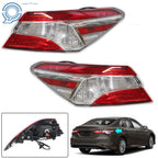 Set of 2 Chrome Tail Lights for Toyota Camry (2018–2020)
