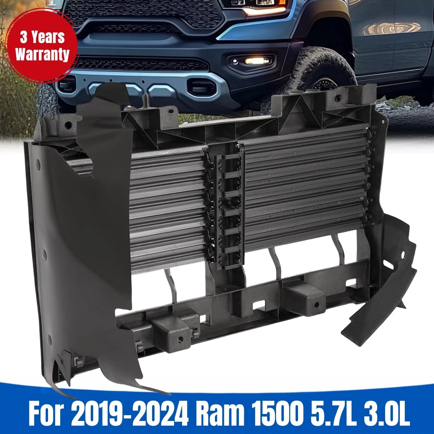 Active Grille Shutter for Ram 1500 (2019–2024)