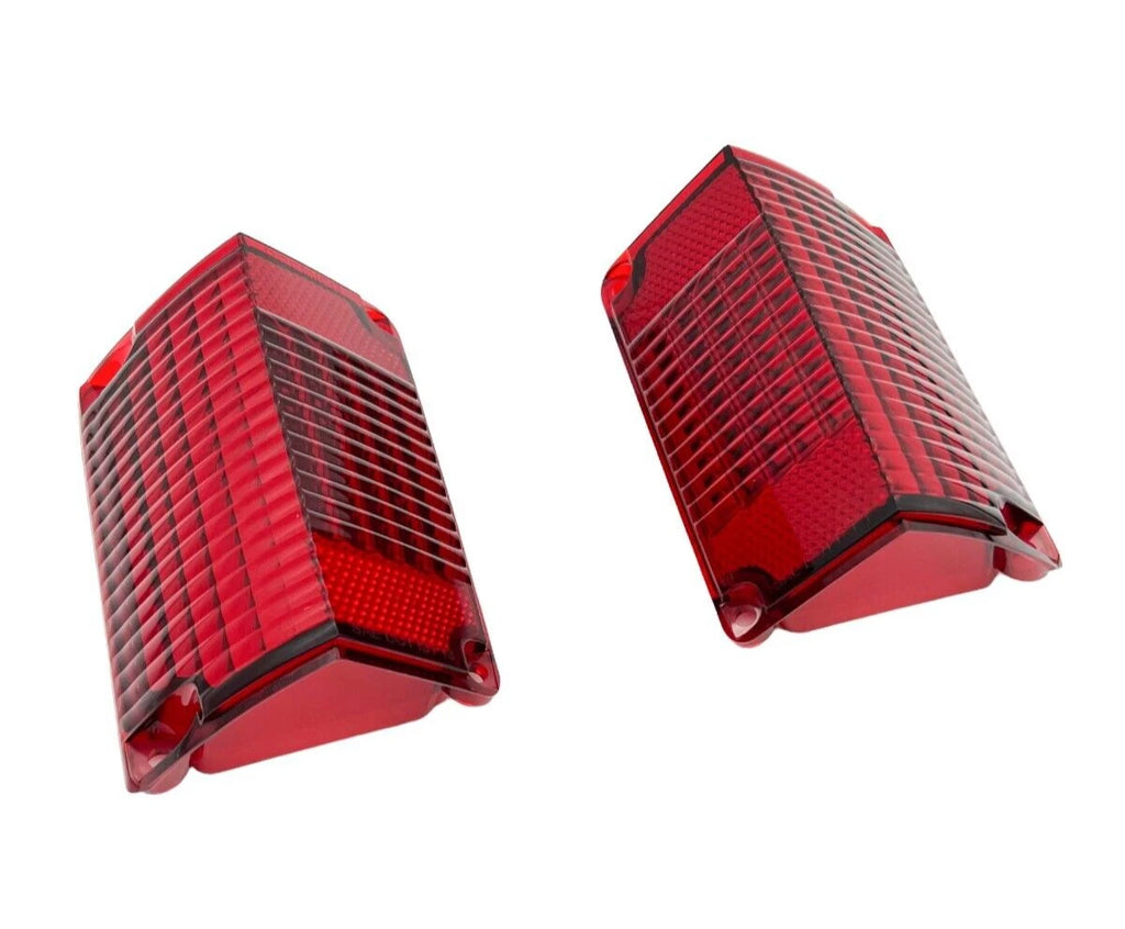 Tail Light Lamp Lenses Pair Right Side Replacement for Chevy El Camino (1968–1969)