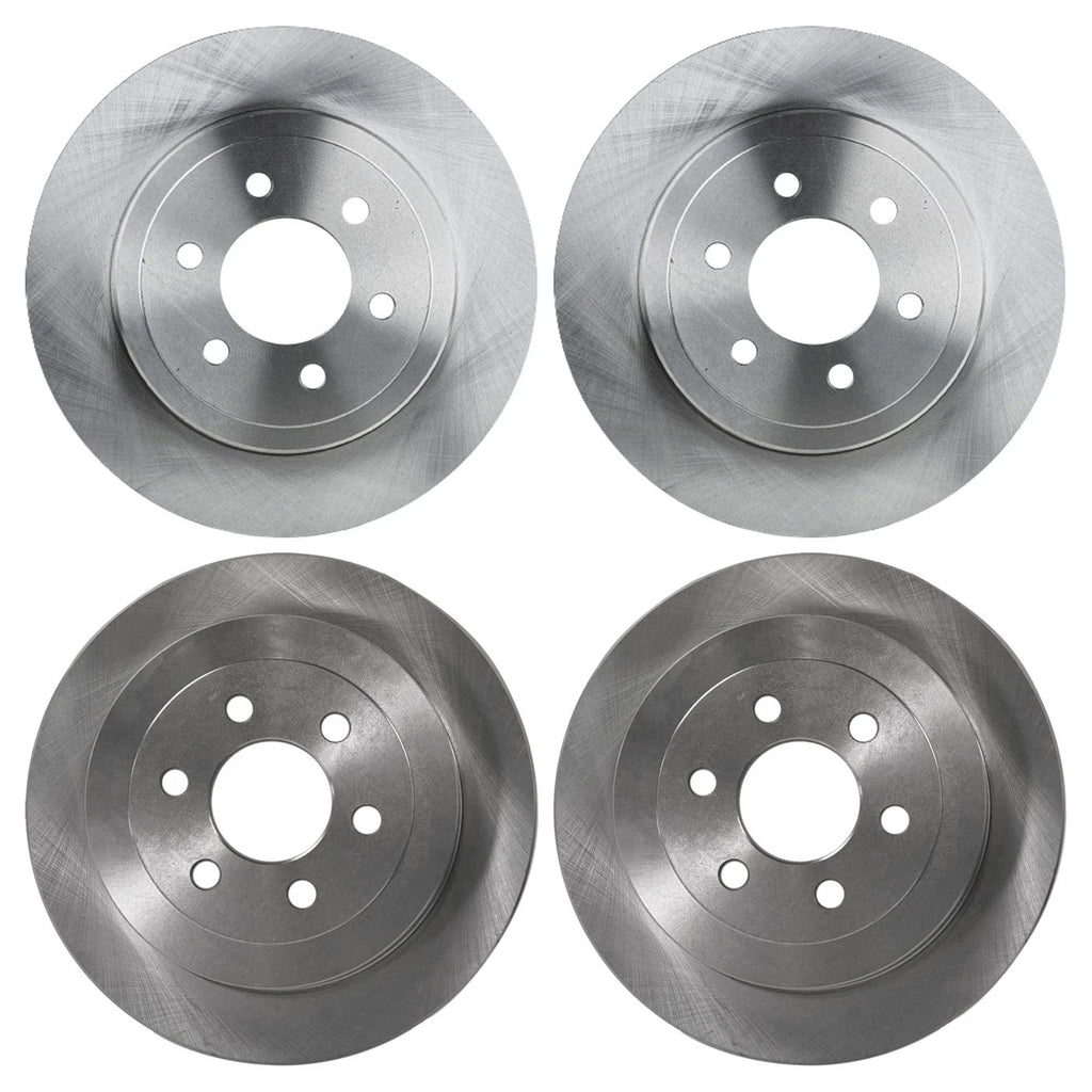 Front and Rear Disc Brake Rotors for Dodge Dakota (2003–2004)
