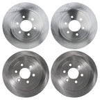 Front and Rear Disc Brake Rotors for Dodge Dakota (2003–2004)