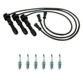 NGK Wire Set & 6 Laser Platinum Spark Plugs Kit for Sedona XG350 (2002–2006)