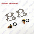 2Pcs Thermostat + Gasket for Yamaha 15-115-130-220HP (1990–2023) 6E5-12411 688-12414