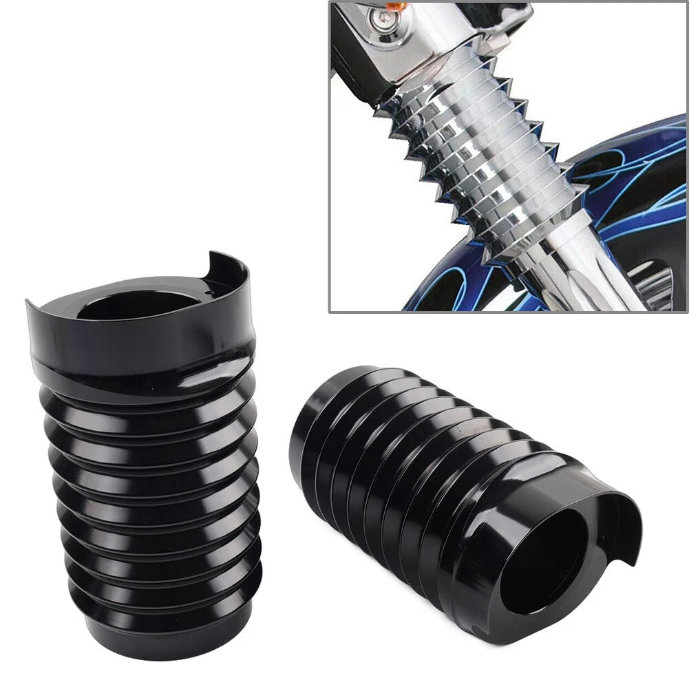 CNC Upper Fork Boot Slider Cover for Harley Street Glide FLHX FLHXS (2014–2023)