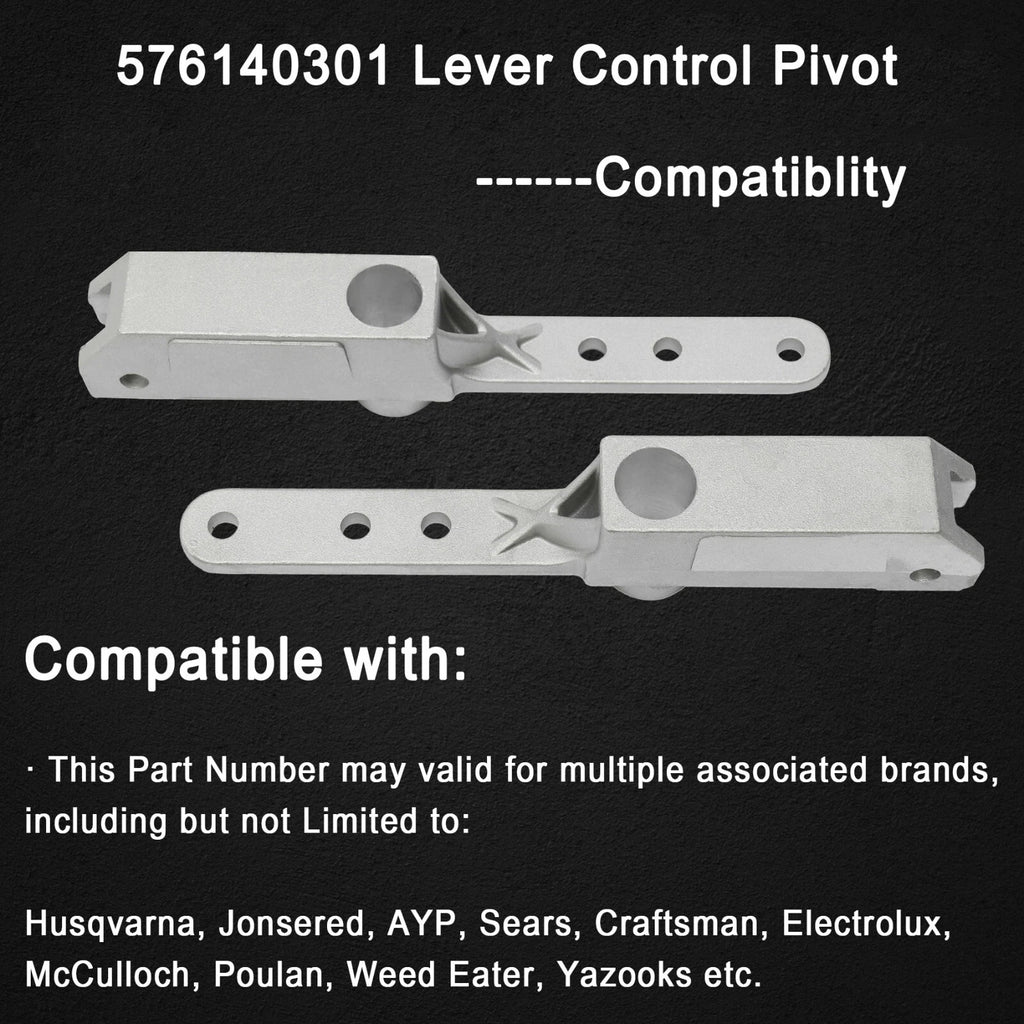 2X Steering Lever Control Pivot for Husqvarna Poulan Lawn Tractor