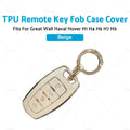 TPU Remote Key Fob Case Cover for Great Wall Haval Hover H1 H4 H6 (2010–2020)