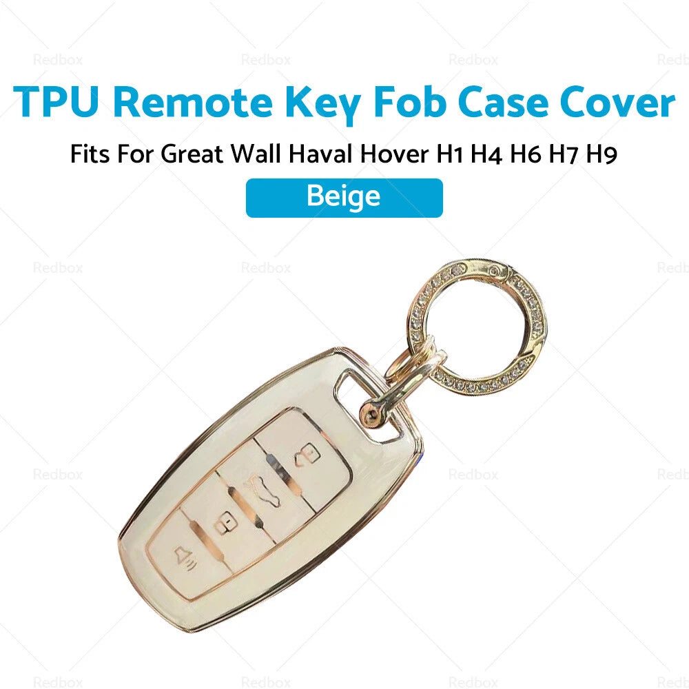 TPU Remote Key Fob Case Cover for Great Wall Haval Hover H1 H4 H6 (2010–2020)