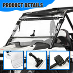 Scratch Resistant Flip Windshield for Polaris RZR XP Turbo S (2019–Present)