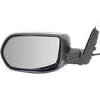 Power Mirror for Honda CR-V (2007–2011) Left Heated Textured Black Manual Folding