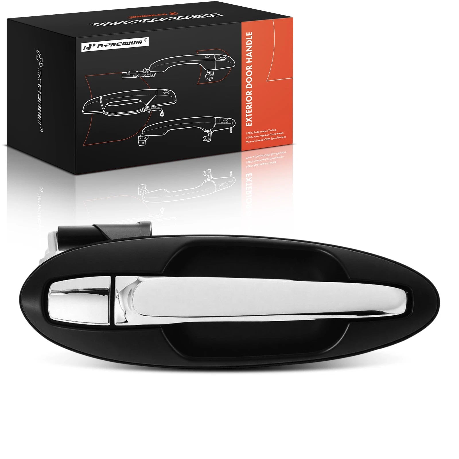 Rear Right Exterior Door Handle for Hyundai Sonata (2002–2005)