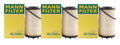 Set of 3 Engine Oil Filters for Audi Porsche Cayenne Macan Panamera