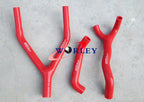 Silicone Radiator Hose for Yamaha YZ125 1983-1985 ( Red)