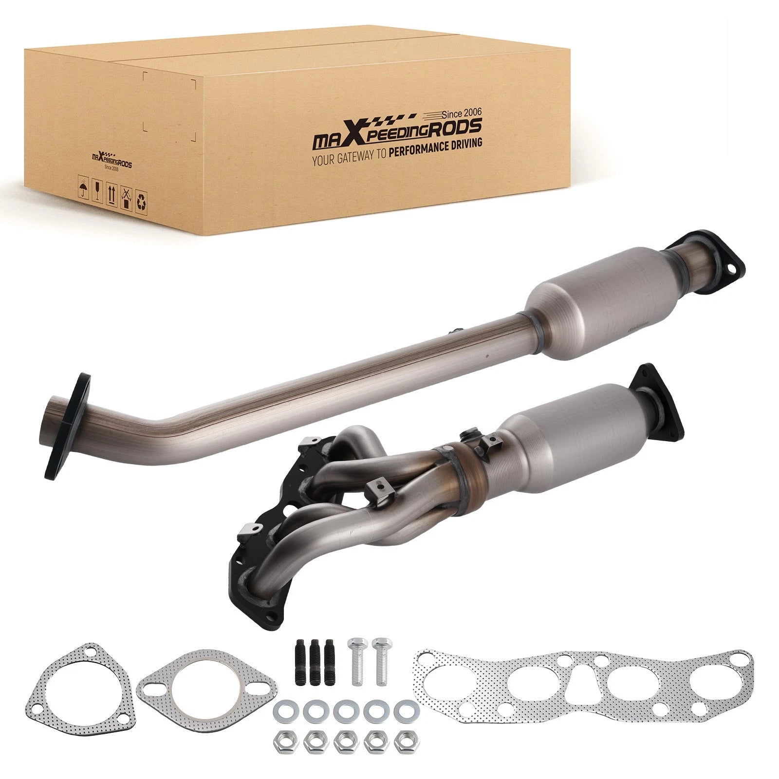 Catalytic Converter for Suzuki Equator 2.5L (2009–2012) EPA OBD-II Stainless Steel