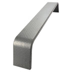 Set of 2 Steel Diamond Tread Plate Trailer Fenders for Tandem Axle (10-1/4"x72-7/8"x13")