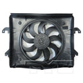 Replacement Plastic Radiator/Condenser Fan Assembly w/One Big Fan