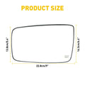 Heated Power Exterior Mirror Glass for Dodge Ram 1500 2500 (2002–2010)