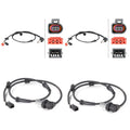 Hella ABS Sensor Kit for Audi A4 Base (2001) - Front & Rear with Wire Harness