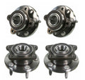 Moog Front & Rear Wheel Bearing and Hub Assemblies Kit for Ford Mercury (AWD)