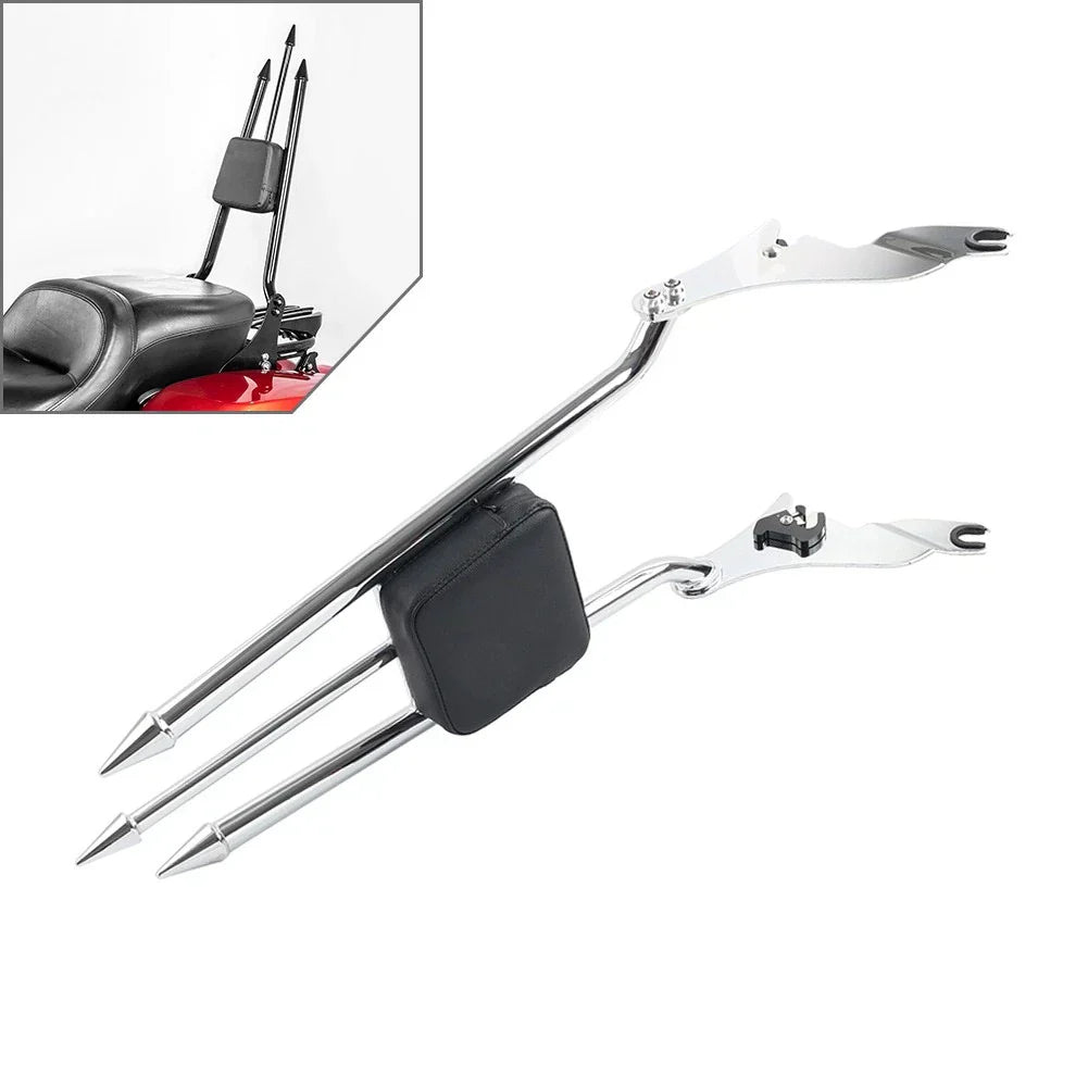 Passenger Backrest Sissy Bar for Harley Street Glide, Road King (2009-2025)