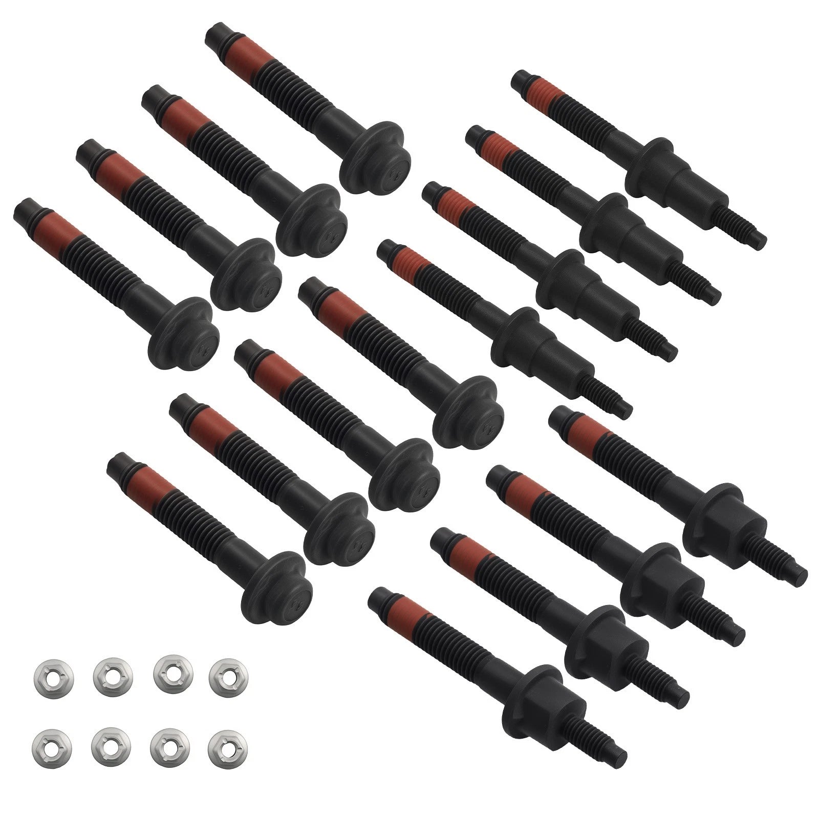 Exhaust Manifold Stud Bolt Nut Kit for Jeep Commander, Chrysler Aspen (2006–2010)