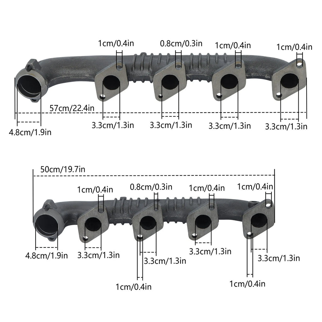 Exhaust Manifold Kit for Ford F-250 F-350 6.0L (2003–2010)