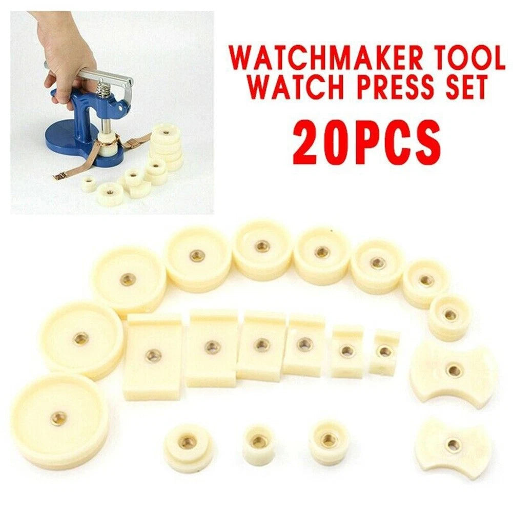20Pcs Watch Repair Tool Set for Crystal Glass and Case Closing
