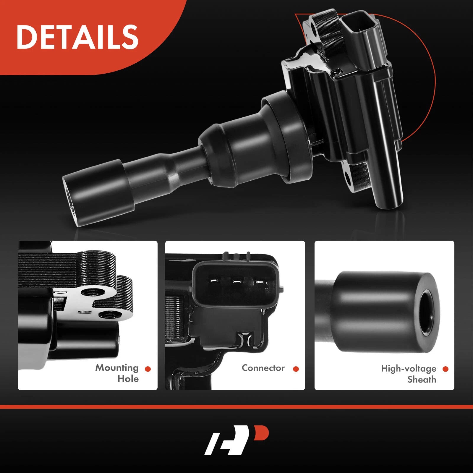 2X Ignition Coil for Mitsubishi Lancer (2004–2005) L4 2.0L Turbo