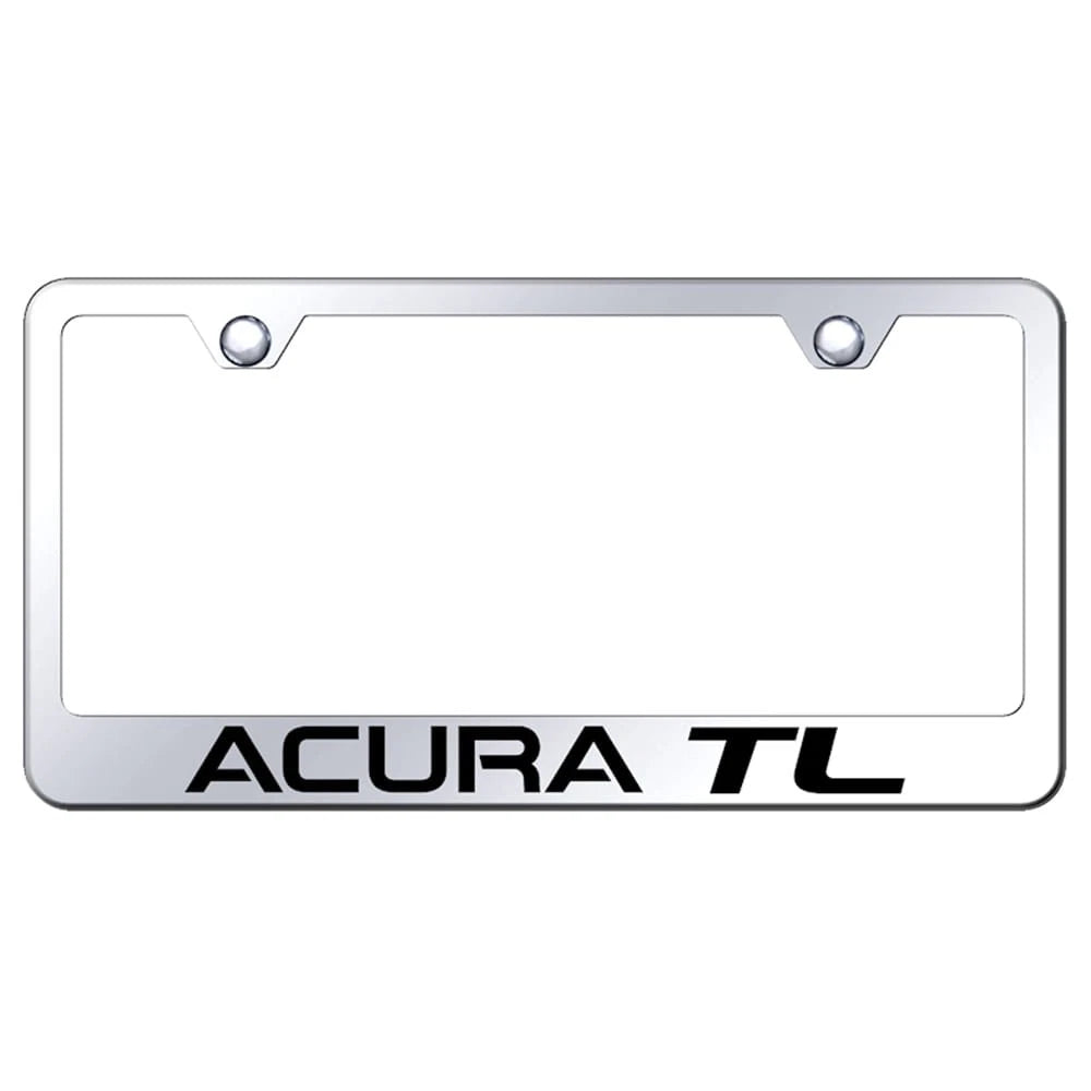 Stainless Steel License Plate Frame - Officially Licensed for Acura TL