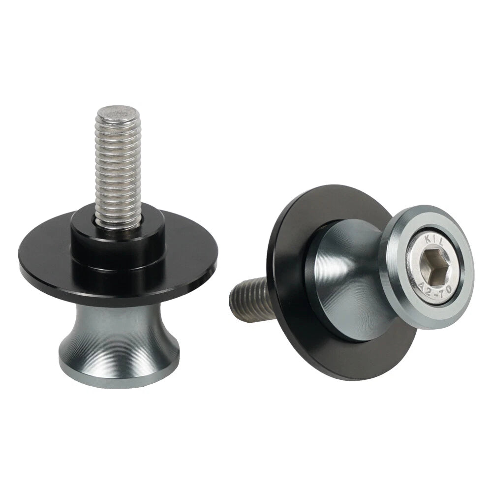 6mm Swing Arm Spools Sliders for Triumph Daytona 675, Aprilia Pegaso 650, RSV4
