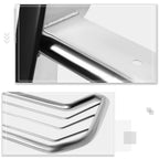 Bumper Brush Grille Guard Protector Chrome for Chevy Colorado/GMC Canyon (2004–2012)