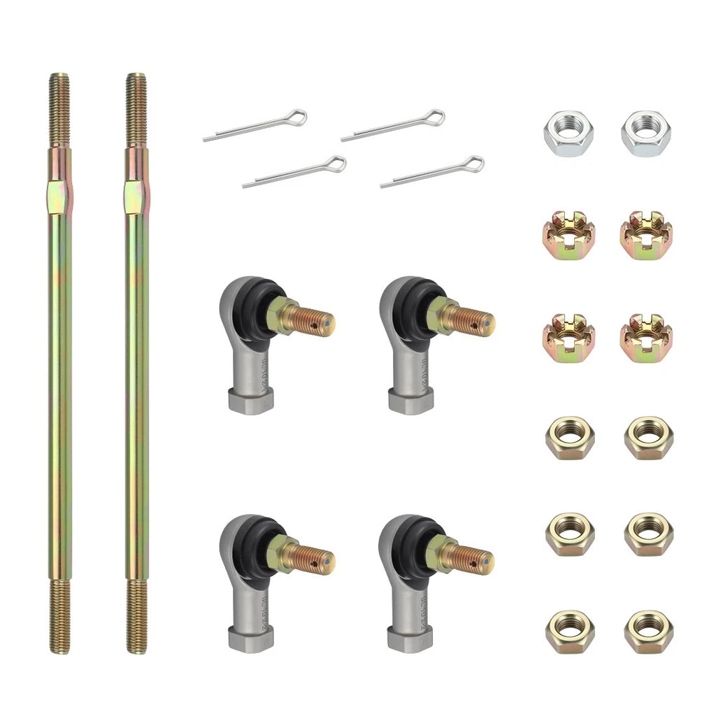 2Pcs Tie Rod End Kit 53521-VM6-680 for Honda Sportrax 90 TRX90EX TRX90X TRX125 (1990–2006)