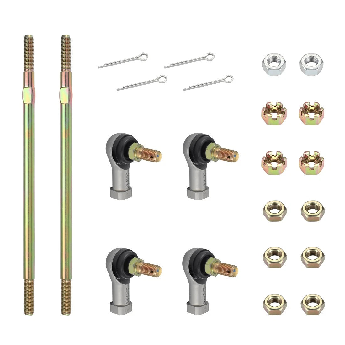 2Pcs Tie Rod End Kit 53521-VM6-680 for Honda Sportrax 90 TRX90EX TRX90X TRX125 (1990–2006)