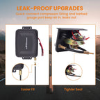Air Spring Bag and Controller Kit for Ford F-150 (2004-2014) Lowered 2-6"