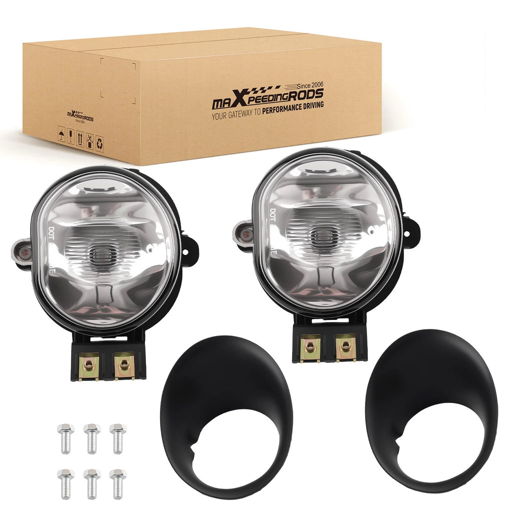 Clear Fog Light for Dodge Ram 1500/2500/3500 (2002–2009) 55077474AE Halogen