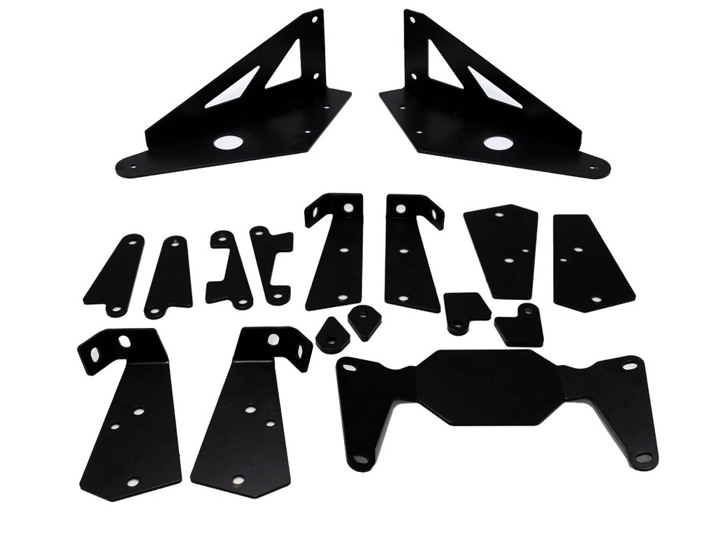 Heavy-Duty Rear Frame Support Stiffener for Polaris Ranger XP 1000/Crew
