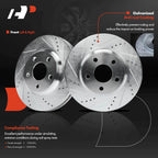 Drilled Brake Rotors for Chevrolet Impala/Buick (2000–2005)