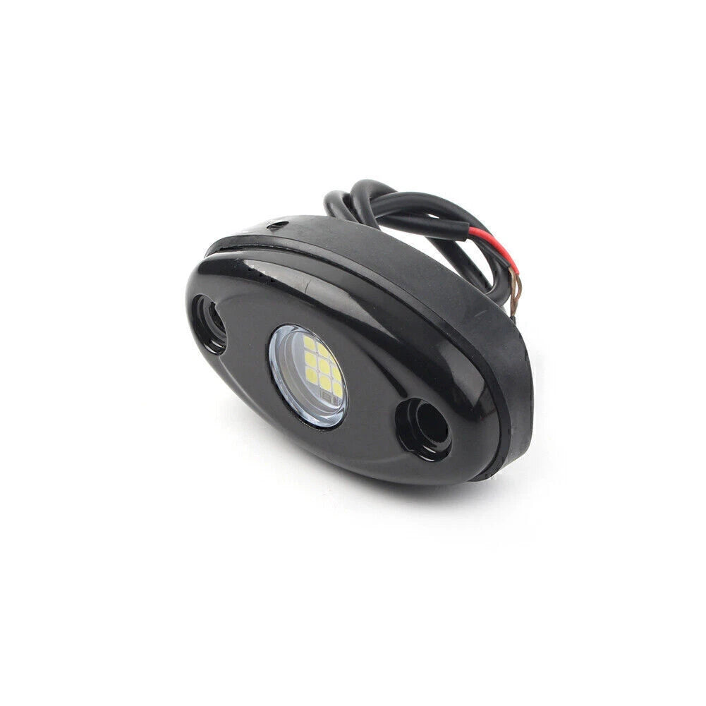 White LED Rock Light for Jeep Truck ATV SUV (2010–2023)