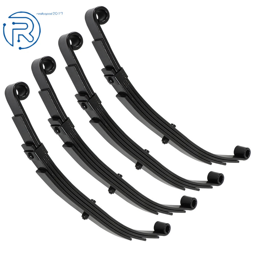 Set of 4 Trailer Leaf Springs for 5000 lbs Axle (2500 lbs Capacity)