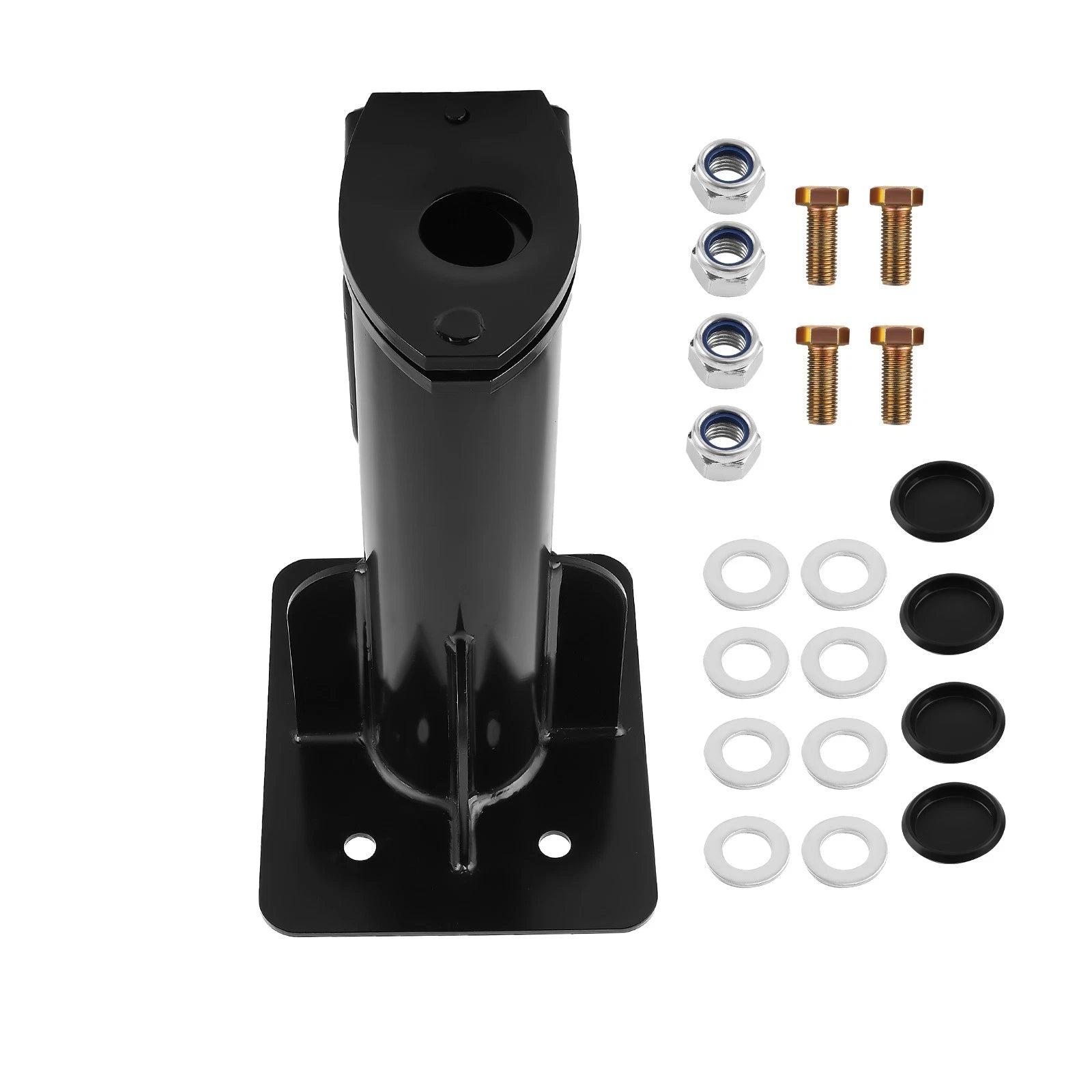 5th Wheel to Gooseneck Adapter Hitch for RV (17'' Height, 20000lbs)