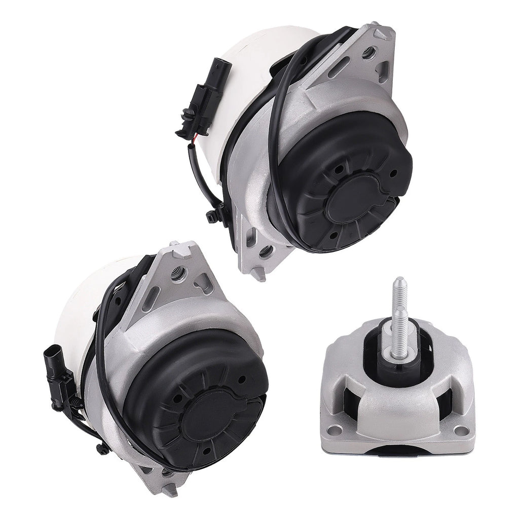 Set of 3 Engine & Transmission Mounts for Mercedes-Benz GL350 ML350 (2014–2015)