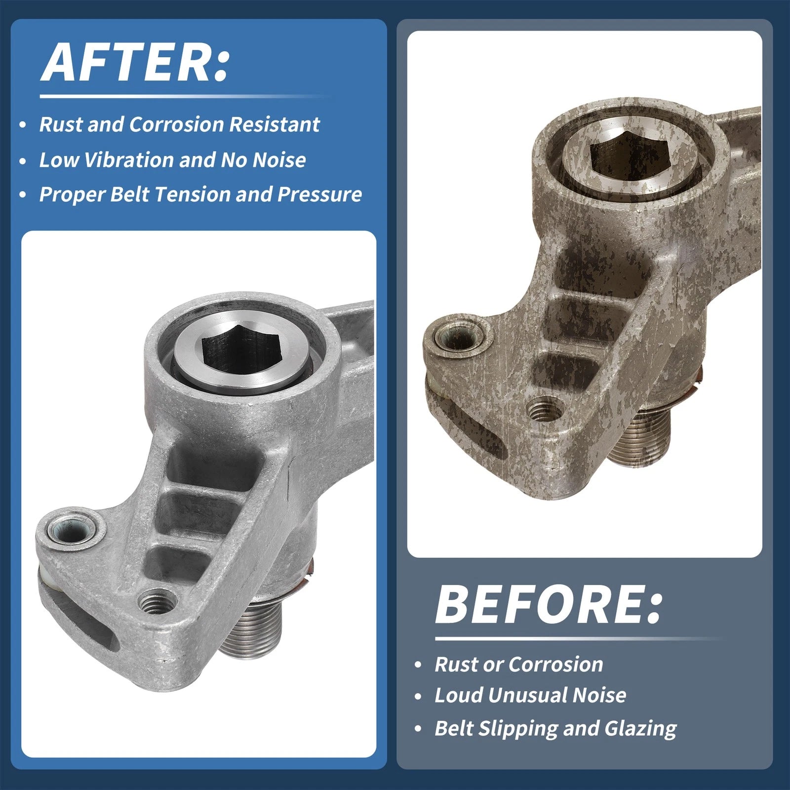 Belt Tensioner for Mercedes-Benz C-Class (1993–2001) No. 6062000073 Metal