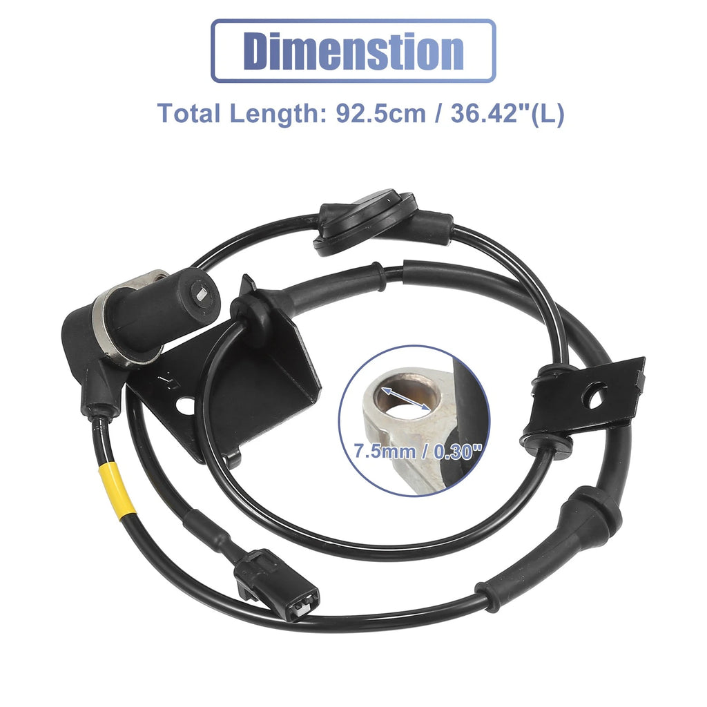 Front Right ABS Wheel Speed Sensor No. 95620-26010 for Hyundai Santa Fe (2001–2006)