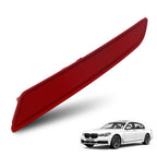 Bumper Reflector for BMW 740e xDrive 740i 750i (2016–2019) RR Red ABS