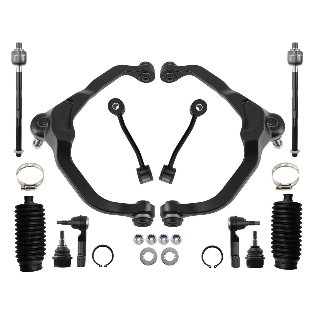 12x Upper Control Arms & Tie Rods for Dodge Nitro Jeep Liberty (2007–2012)