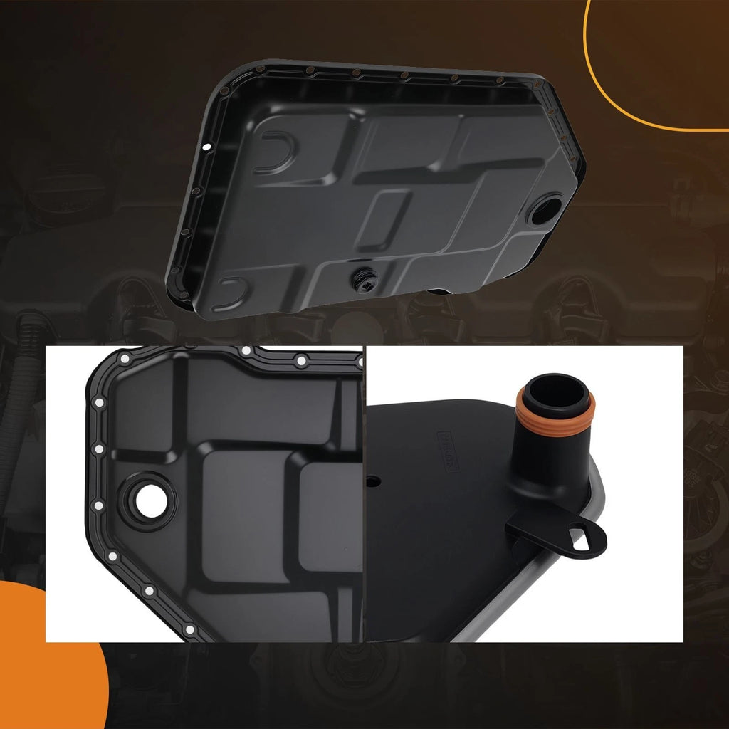 Transmission Fluid Pan for Audi A6 (2001–2004) PT1300 RTK0003 Steel